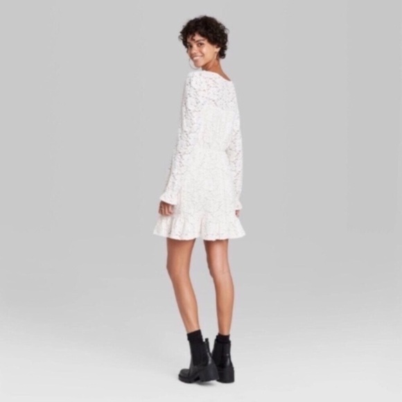 Wild Fable Cream Lace Dress - Picture 9 of 9